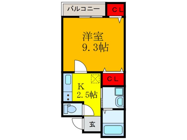 フジパレス河内花園Ⅴ番館の物件間取画像